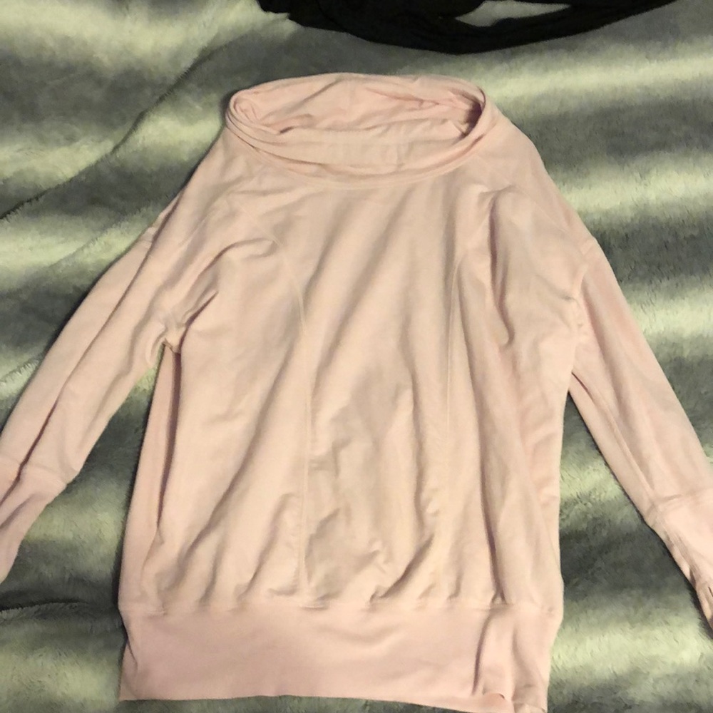 Pink long sleeve shirt/ sweatshirt